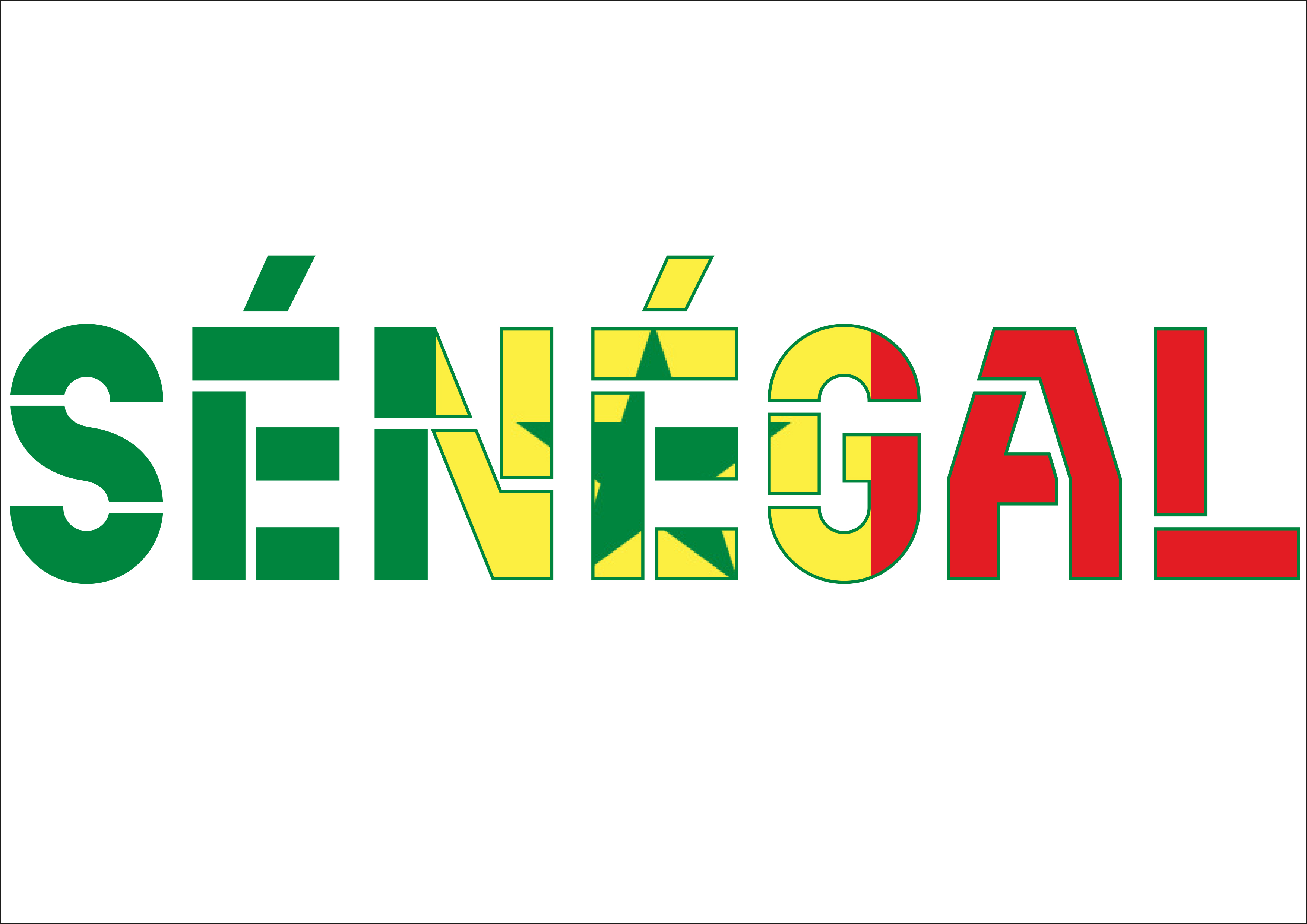 Drapeau de Sénégal