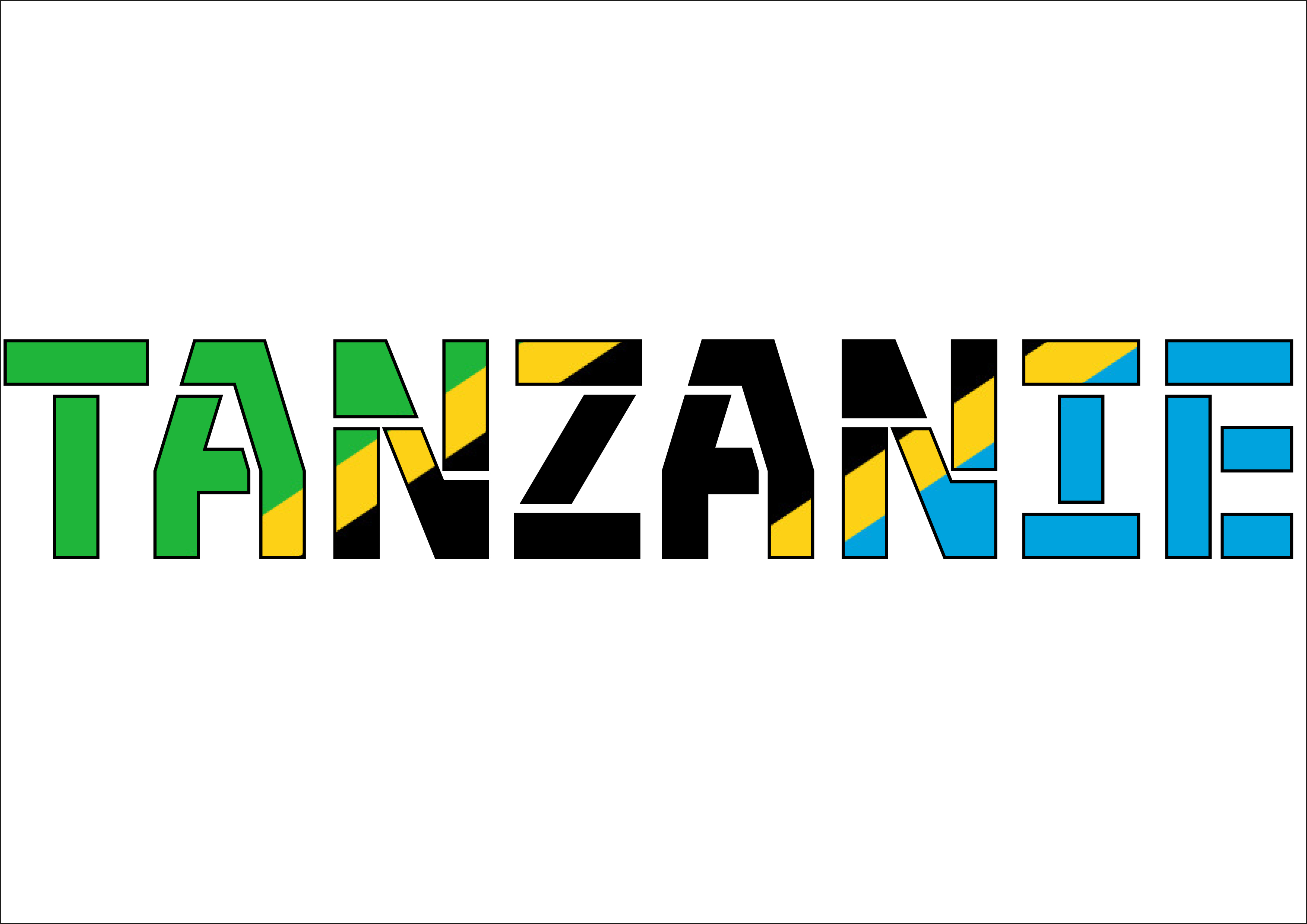 Drapeau de Tanzanie